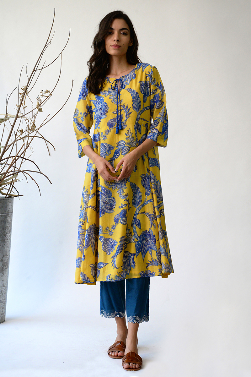 Sometsuke Tunic dress